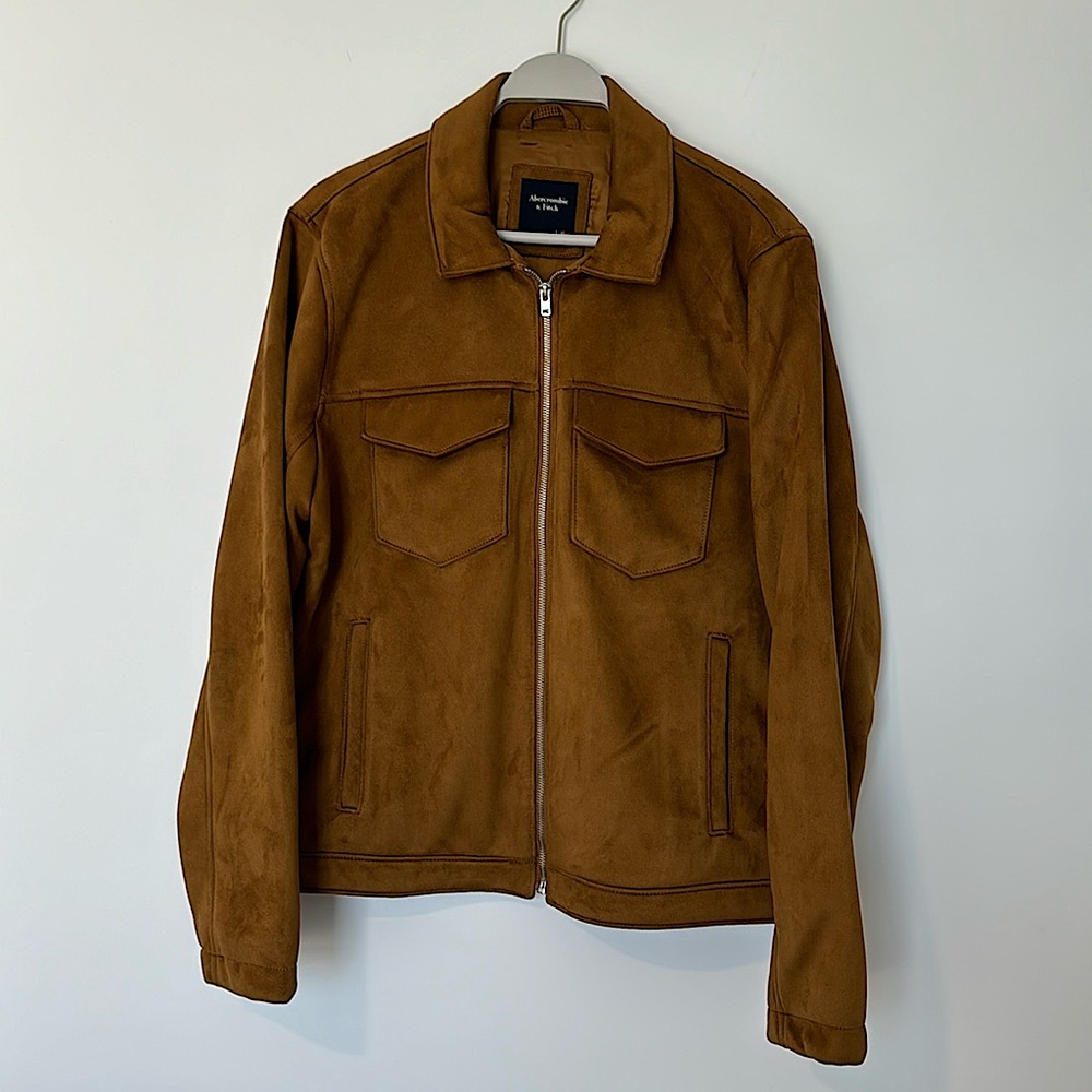 Abercrombie Faux Suede Jacket